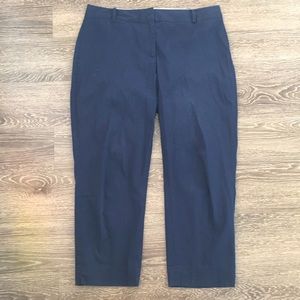 Talbots navy blue signature chino pants, Size 12